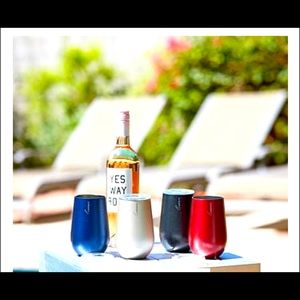 Rabbit stainless steel wine tumblers